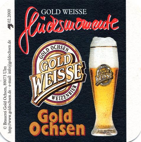 ulm ul-bw gold ochsen quad 9a (180-glücksmomente-bierglas 2000)